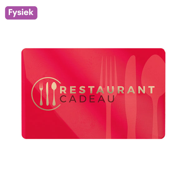 RestaurantCadeau I Fysieke kaart RestaurantCadeau I Fysieke kaart
