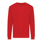 IQONIQ Zion gerecycled katoen sweater, rood (XXS)