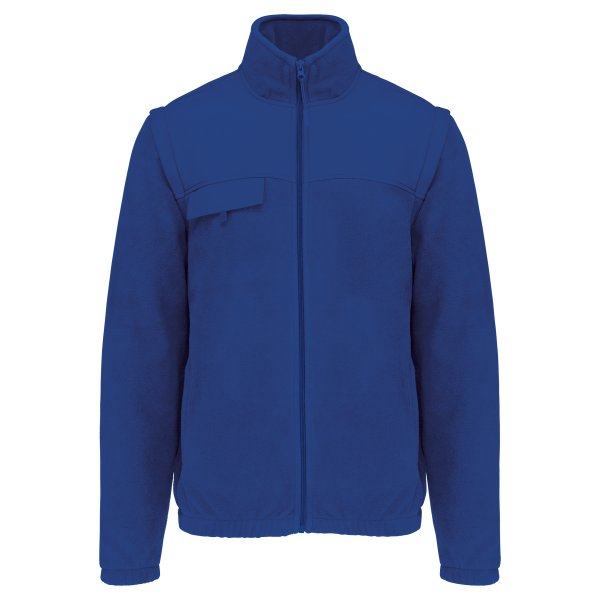 Fleecevest met afneembare mouwen heren Fleecevest met afneembare mouwen heren