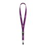 Afneembare polyester lanyard in Pantone-kleur met zeefdruk en bulldogclip Afneembare polyester lanyard in Pantone-kleur met zeefdruk en bulldogclip