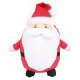 Kerstman met rits Red One Size