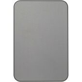 Avis 5000 mAh RCS powerbank van gerecycled aluminium met magneetsluiting - Donkermetaal