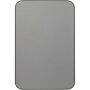 Avis 5000 mAh RCS powerbank van gerecycled aluminium met magneetsluiting - Donkermetaal