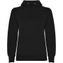Urban women's hoodie - Solid black - S