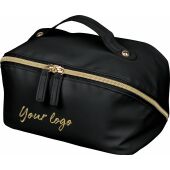 Gerecyclede PU-toilettas Alon zwart Gerecyclede PU-toilettas Alon zwart