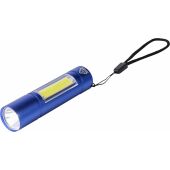 Gerecycled aluminium COB-zaklamp Sami zwart