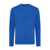 Iqoniq Zion gerecycled katoen sweater, royal blue (L)
