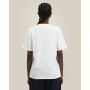 Reeser - Heavy gerecycled katoen blend T-overhemd met een modern look - White (S)