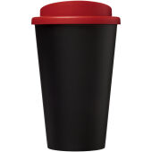 Americano® 350 ml geïsoleerde beker - Zwart/Rood