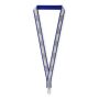 Polyester keycord met reflecterende overlay Polyester keycord met reflecterende overlay