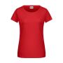 Ladies' Basic-T red L