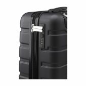 Amsterdam Trolley GRS Recycled ABS - zwart