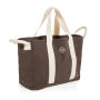BEAU AWARE™ strandtas van 400gsm gerecycled canvas, bruin