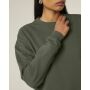Radder 2.0 - Het unisex oversized crewneck sweatshirt - Khaki (L)
