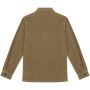 Ecologisch ribfluweel herenjasje washed dark camel M