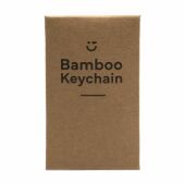 Bamboo Key Rectangle sleutelhanger