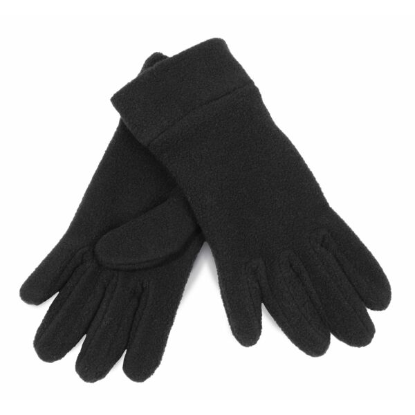 Fleecehandschoenen voor kind Black 6/9 jaar Fleecehandschoenen voor kind Black 6/9 jaar