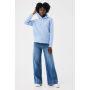 IQONIQ Joshua recycled cotton hoodie, sky blue (L)