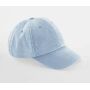 JUNIOR LOW PROFILE VINTAGE CAP, VINTAGE LIGHT BLUE, One size, BEECHFIELD