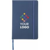 Notitieboek Bradley | Gerecycled PU | A5 | Geruit zwart