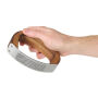 AdHoc RoccaAlio Knoflookpers met snijplank, bruin