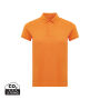 IQONIQ Yosemite dames recycled katoen pique polo, oranje (S)