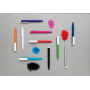 X7 pen smooth touch, zwart, wit