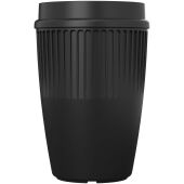 Cirrus 350 ml beker met 360° deksel - Zwart