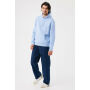 IQONIQ Joshua recycled cotton hoodie, sky blue (L)