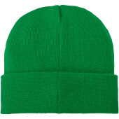 Boreas beanie met patch - Varen groen Boreas beanie met patch - Varen groen