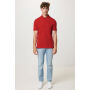 Iqoniq Yosemite gerecycled katoen pique polo, rood (XXS)