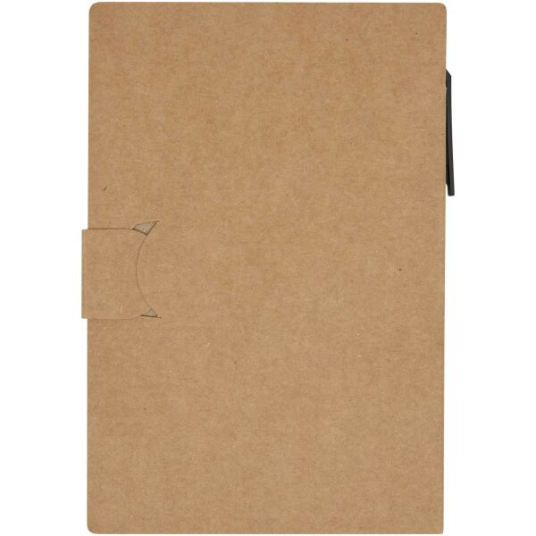 Swift sticky notes booklet with ballpoint pen (black ink) - Natural Swift sticky notes booklet with ballpoint pen (black ink) - Natural