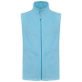 Bodywarmer van microfleece heren Cloudy blue heather 4XL