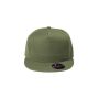 Cap unisex Rap 5P khaki adjustable