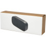 Stark 2.0 5W recycled plastic IPX5 Bluetooth® speaker - Solid black