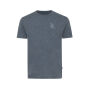 IQONIQ Manuel gerecycled katoen t-shirt ongeverfd, heather navy (XXS)