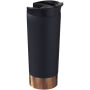 Peeta 500 ml koper vacuüm geïsoleerde beker - Zwart