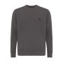 IQONIQ Etosha lichtgewicht gerecycled katoen sweater, antraciet (XXXL)
