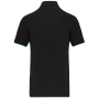 Contrasterende polo Day To Day korte mouwen Black / Kelly Green S