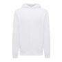 IQONIQ Yengo recycled katoen hoodie met steekzakken, recycled white (L)