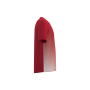Multisporttruitje in gesublimeerd polyester uniseks Sporty Red S