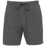 Ecologische badstof herenshort Iron Grey XS