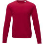 Zenon heren sweater met crewneck - Rood - 2XL Zenon heren sweater met crewneck - Rood - 2XL
