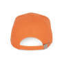 Orlando - 6 panel cap Orange Zest / Dark Grey One Size Orlando - 6 panel cap Orange Zest / Dark Grey One Size