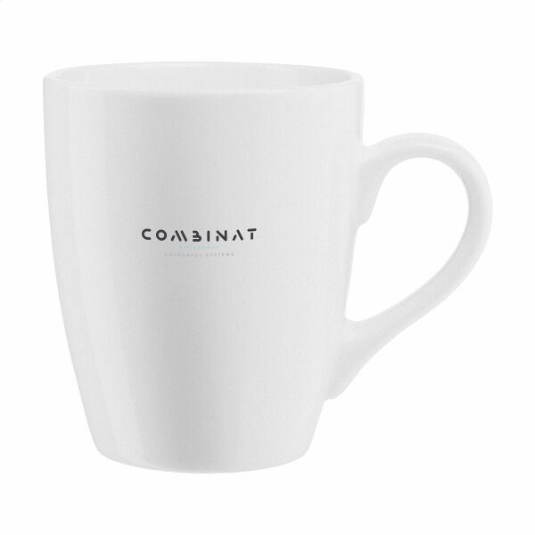 Herbruikbare koffiebeker wit | Hoogwaardig keramiek | 310ml