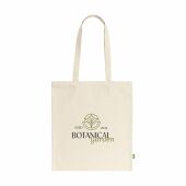 Organic Canvas GOTS Shopper 320 g/m² tas 42 x 38 cm schoudertas
