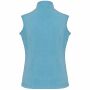 Bodywarmer van microfleece dames cloudy blue heather 4XL