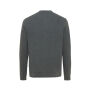 Iqoniq Denali gerecycled katoen sweater ongeverfd, heather anthracite (S)