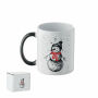 FESTIMUG - Keramische kerst mok 300ml - Zwart/Rood FESTIMUG - Keramische kerst mok 300ml - Zwart/Rood