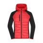 Ladies' Hybrid Jacket red/black XS